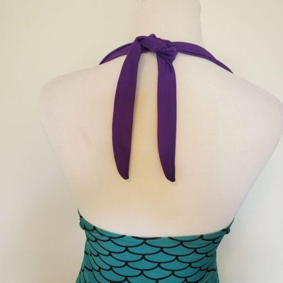 1 Piece Mermaid Bathing Suit Swim Swimming Women's WOMAN'S Size Large - Picture 4 of 11